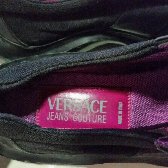 VINTAGE VERSACE LEATHER MADE IN ITALY MENS SHOES main image 4